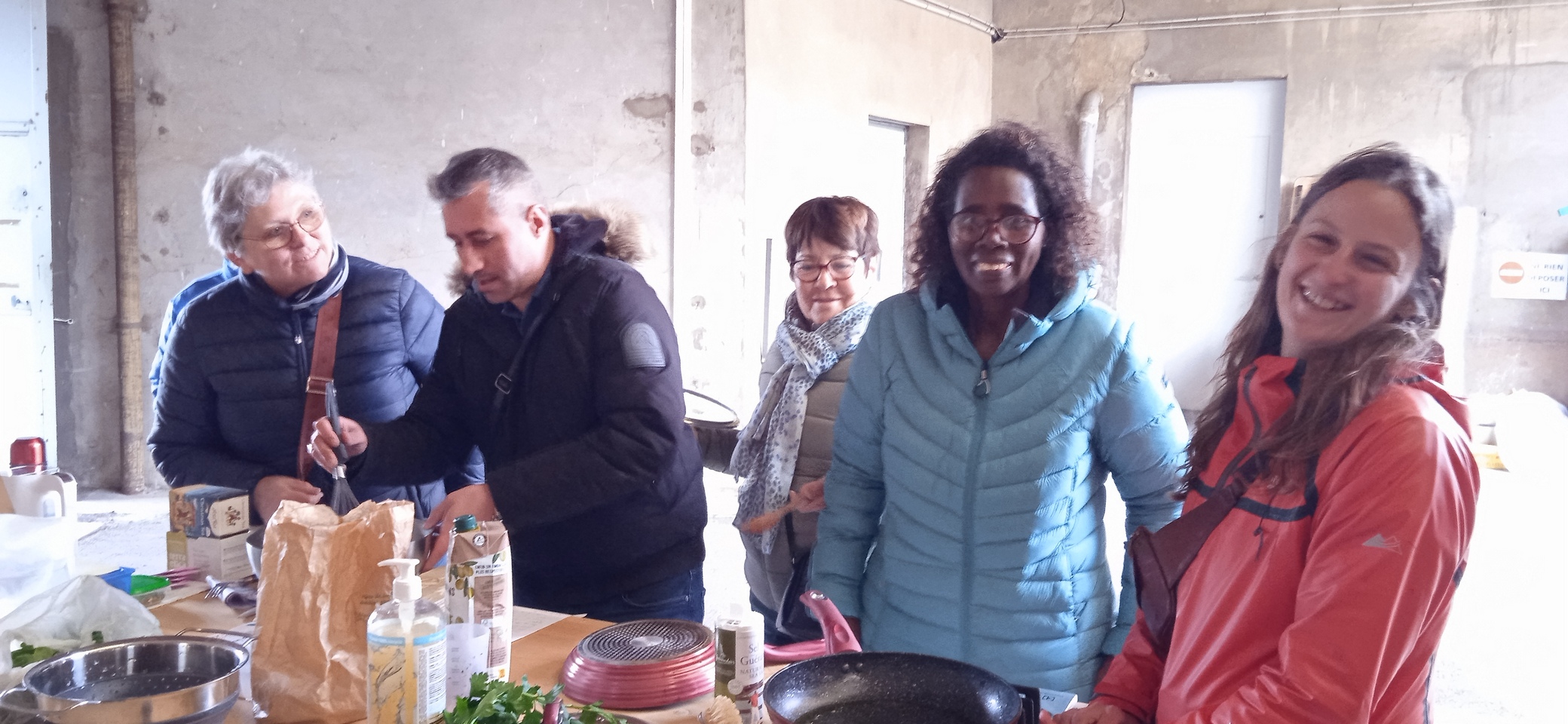 Repas participatif et convivial