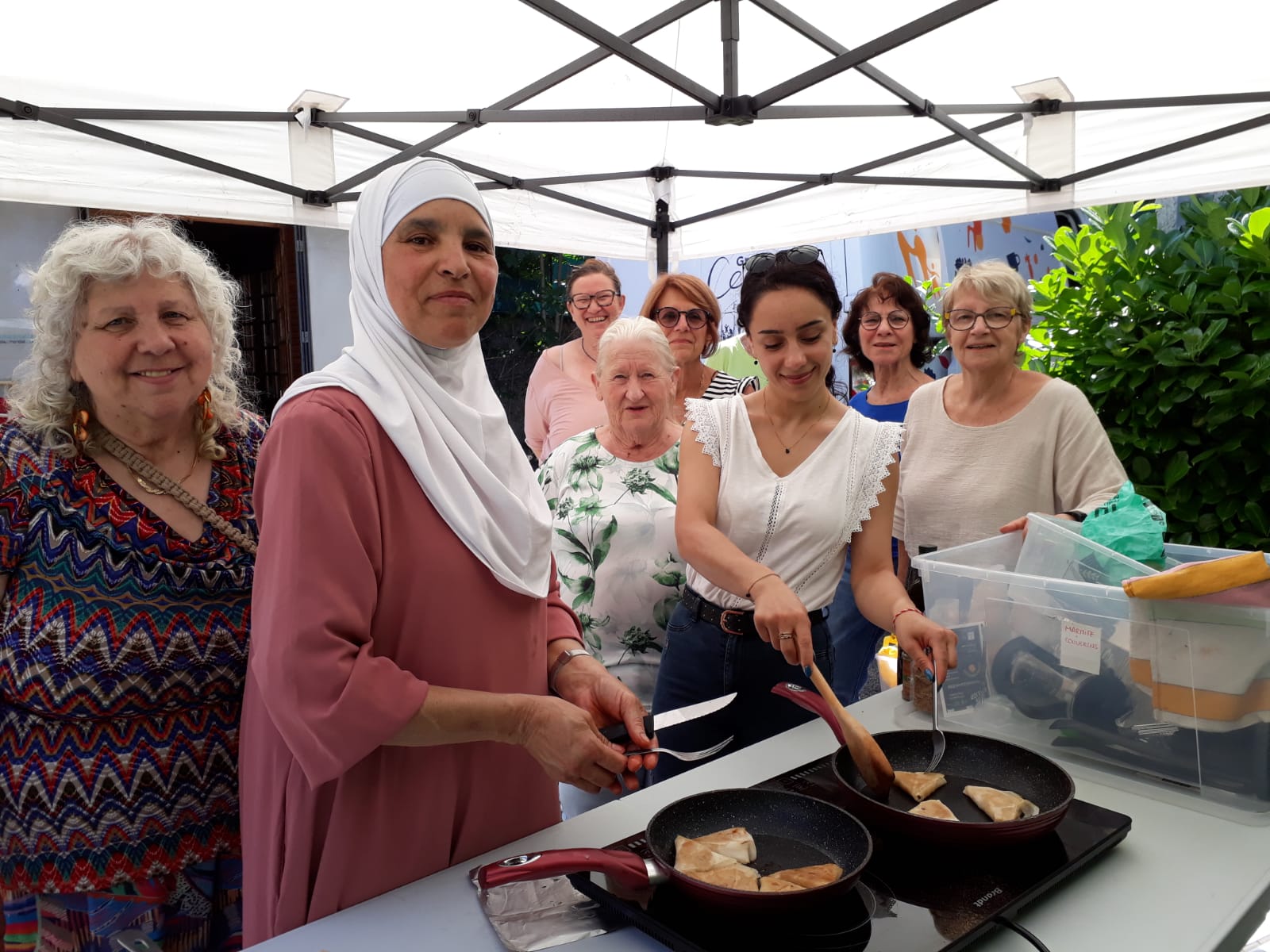 Repas participatif et convivial