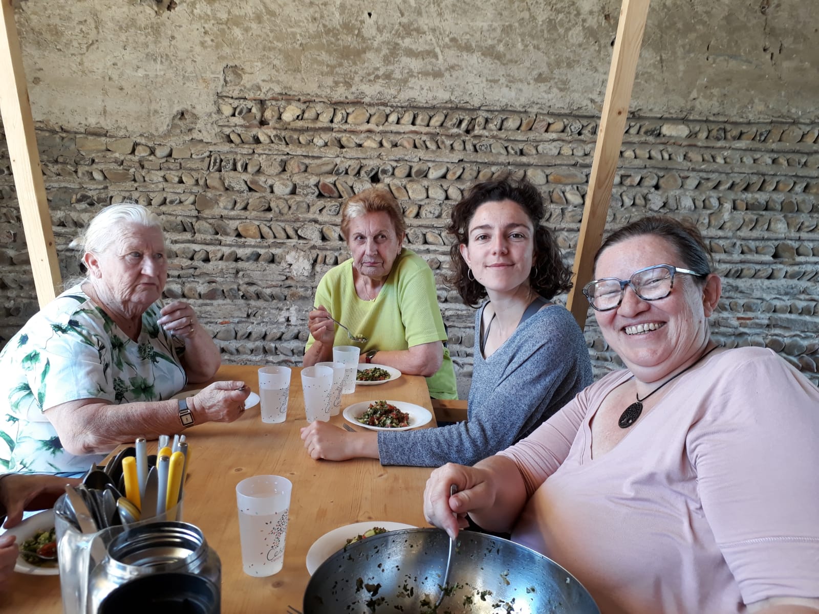 Repas participatif et convivial