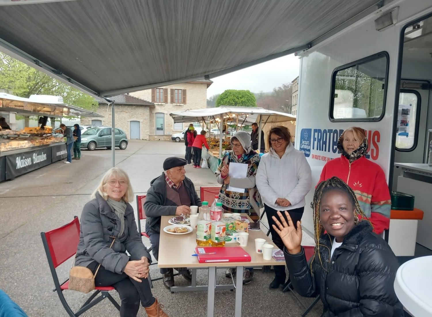 Le Fraternibus de Sault-Brénaz sous la pluie mais sans souci