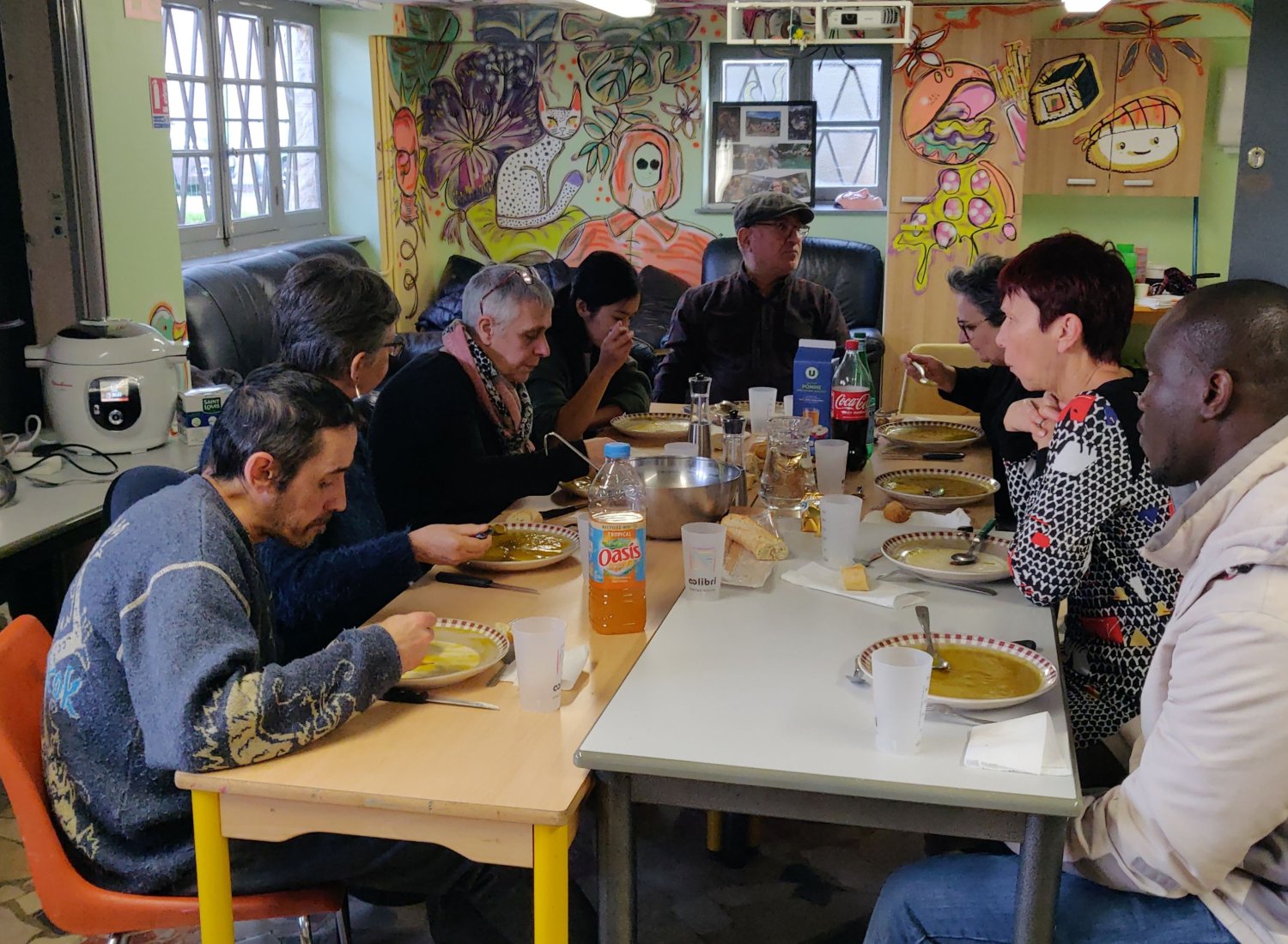 Temps de dégustation de la cuisine collective